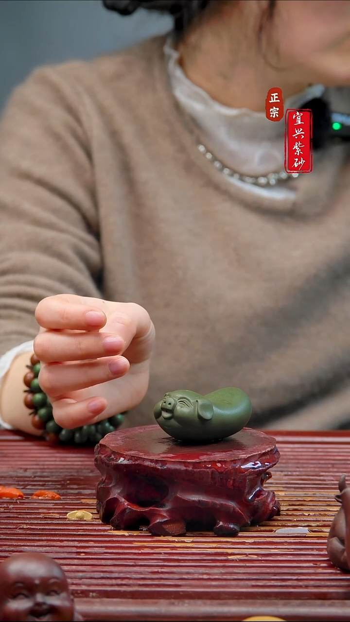 紫砂茶宠宜兴紫砂茶宠摆件