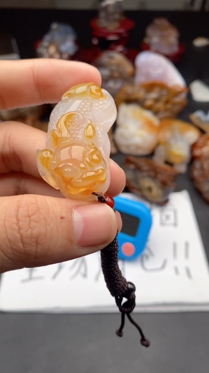 【闪购商品】玛瑙/玉髓颈饰未镶嵌11