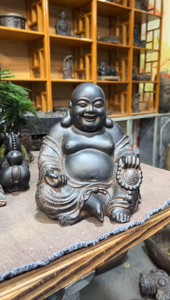 陶土【火山泥】大肚佛