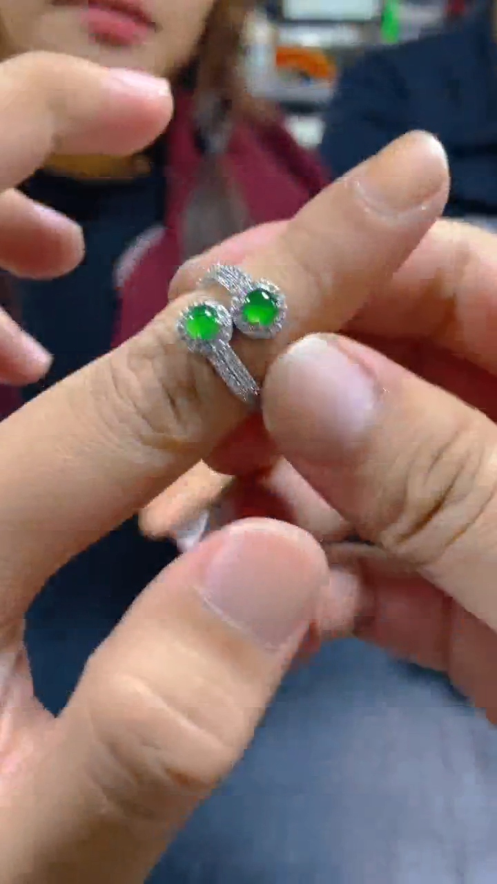 【闪购商品】翡翠戒指未镶嵌0665860309多样性发一