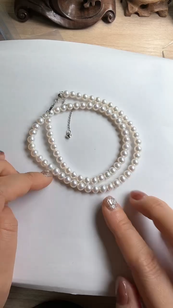 颈饰未镶嵌淡水珍珠项链