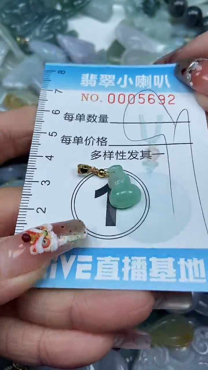 【闪购商品】翡翠颈饰未镶嵌闪购0005692多样性发其一