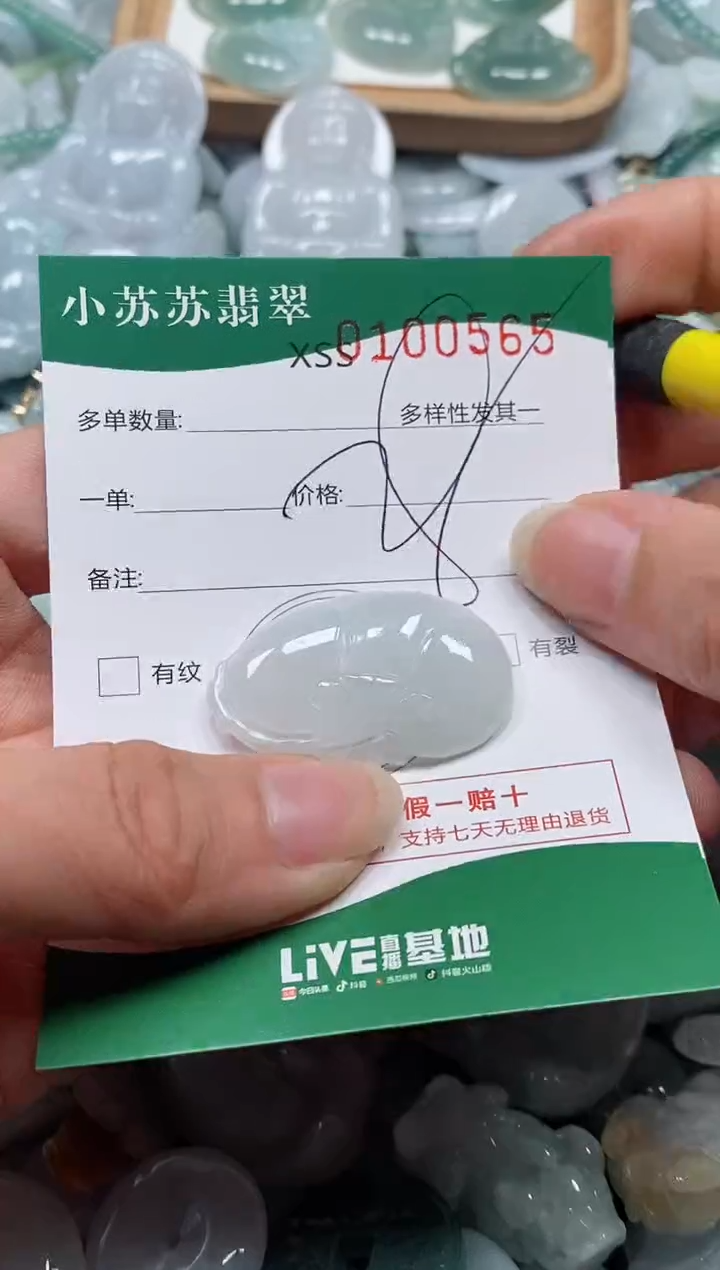 【闪购商品】翡翠颈饰未镶嵌闪购商品0100565