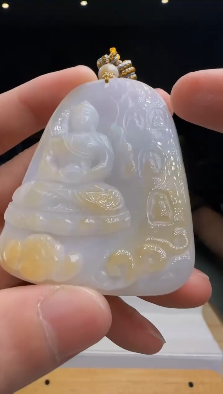 【闪购商品】翡翠颈饰未镶嵌DY@@960Q3J14854