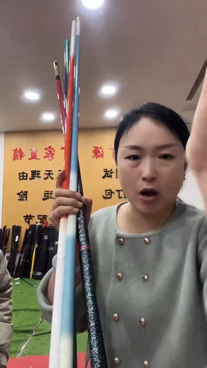 碳素3.6m样品竿随机发