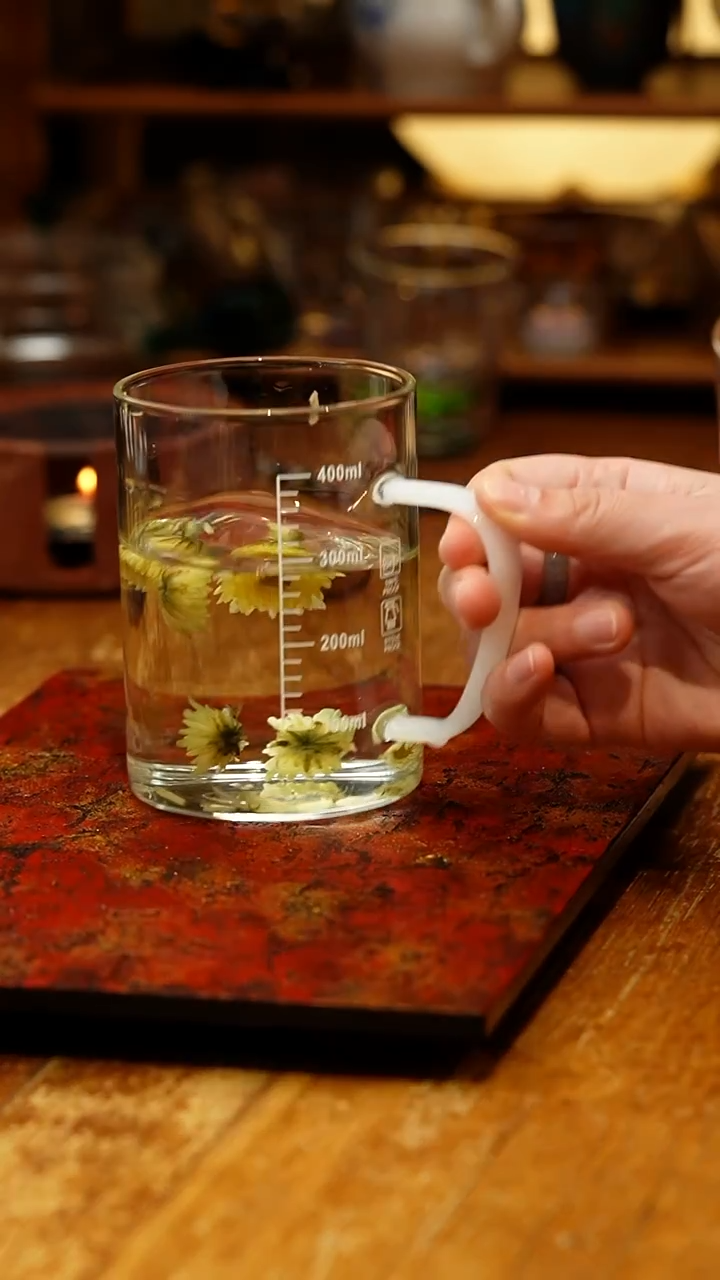 【闪购商品】松风杯/刻度白玉色/不批发