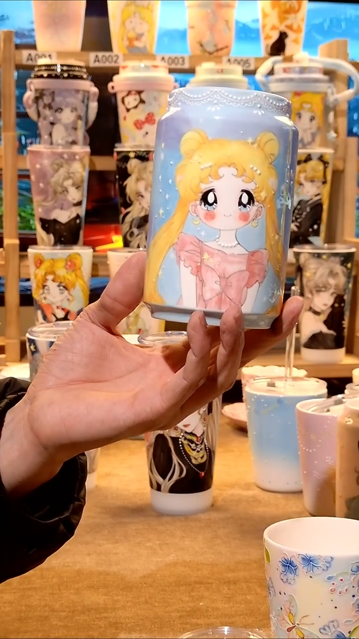 杯景德镇陶瓷手工手绘