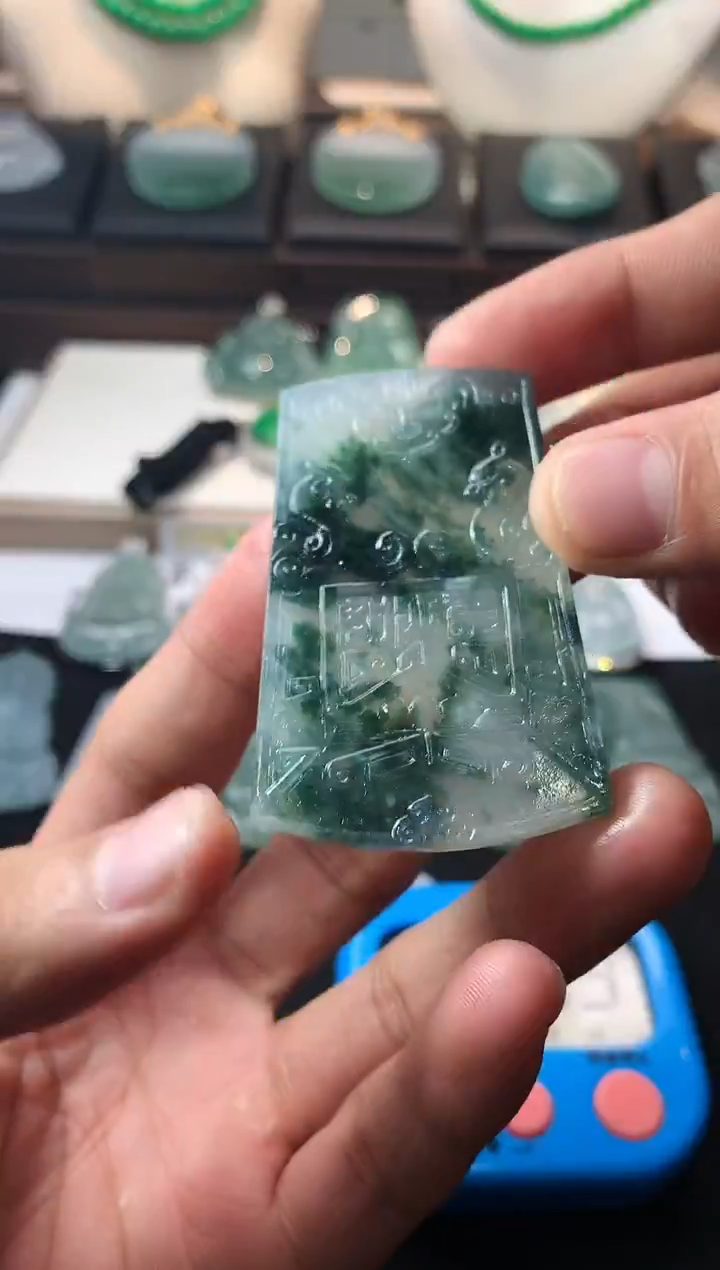 未镶嵌定制翡翠管****️  S毛货不退不换