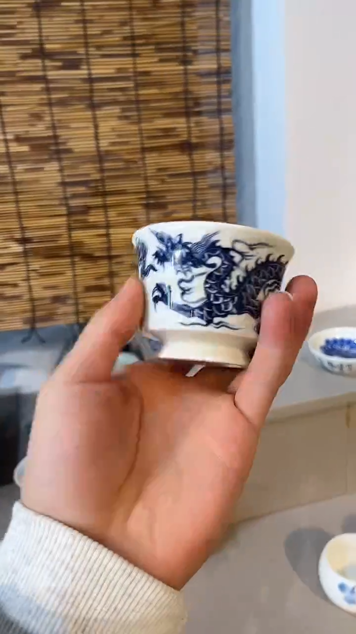 景德镇高温瓷铠甲龙马蹄