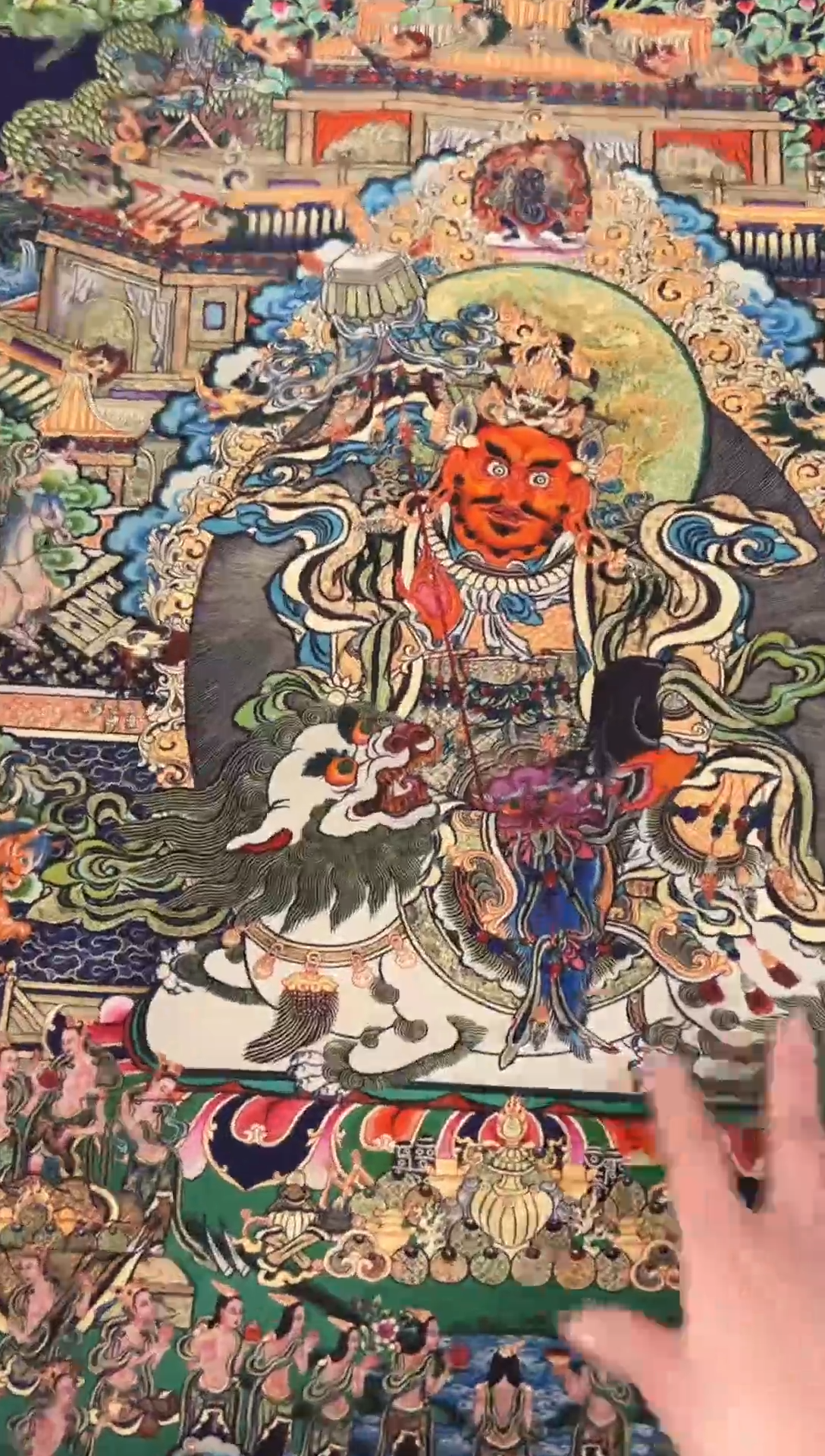 装裱画净界藏传净界藏传140