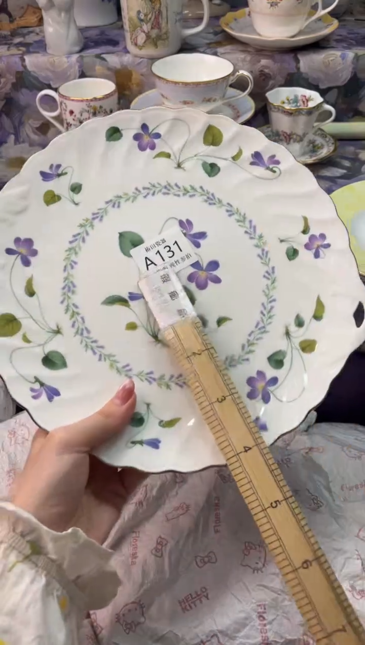 手工艺品玻璃巧*瓷片瓷片          A 131