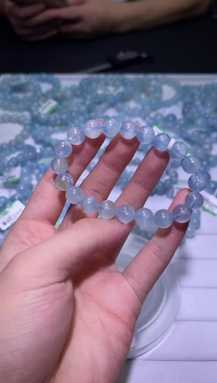 1海蓝宝石（处理）X042-海蓝宝单圈-多样性发其一