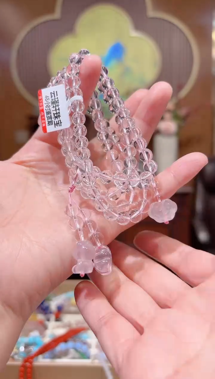 【闪购商品】水晶手串未镶嵌设计款珠串