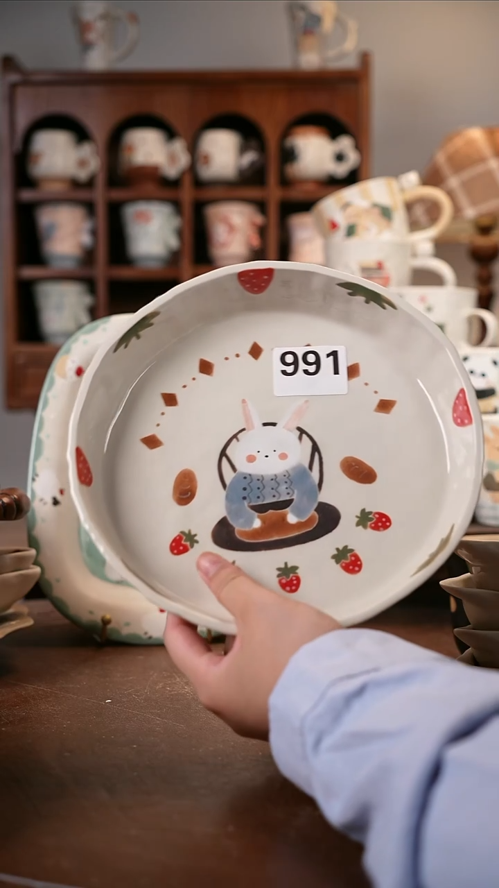 可爱川谷原创陶瓷8.5直播福利微瑕991