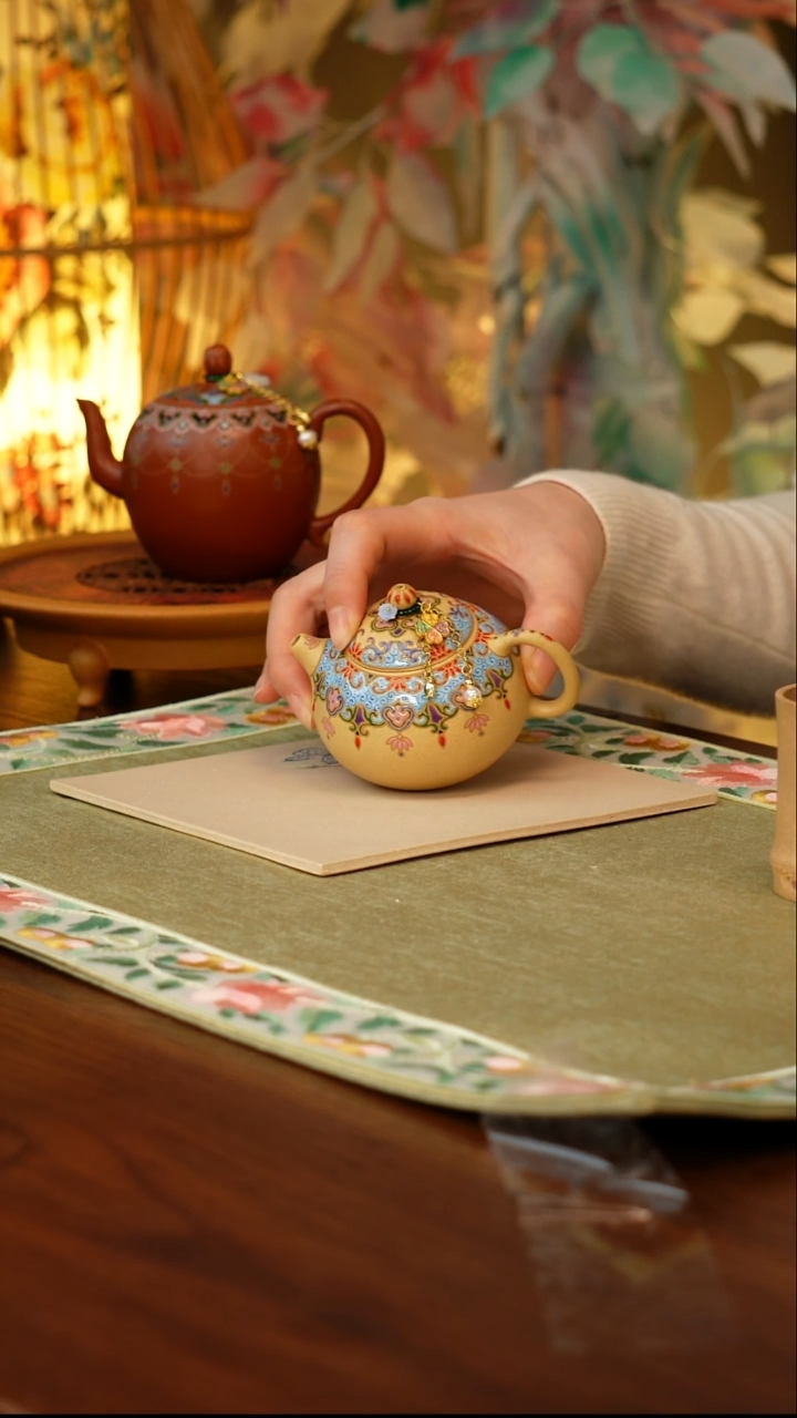 快***鱼宜兴紫砂原矿手工壶