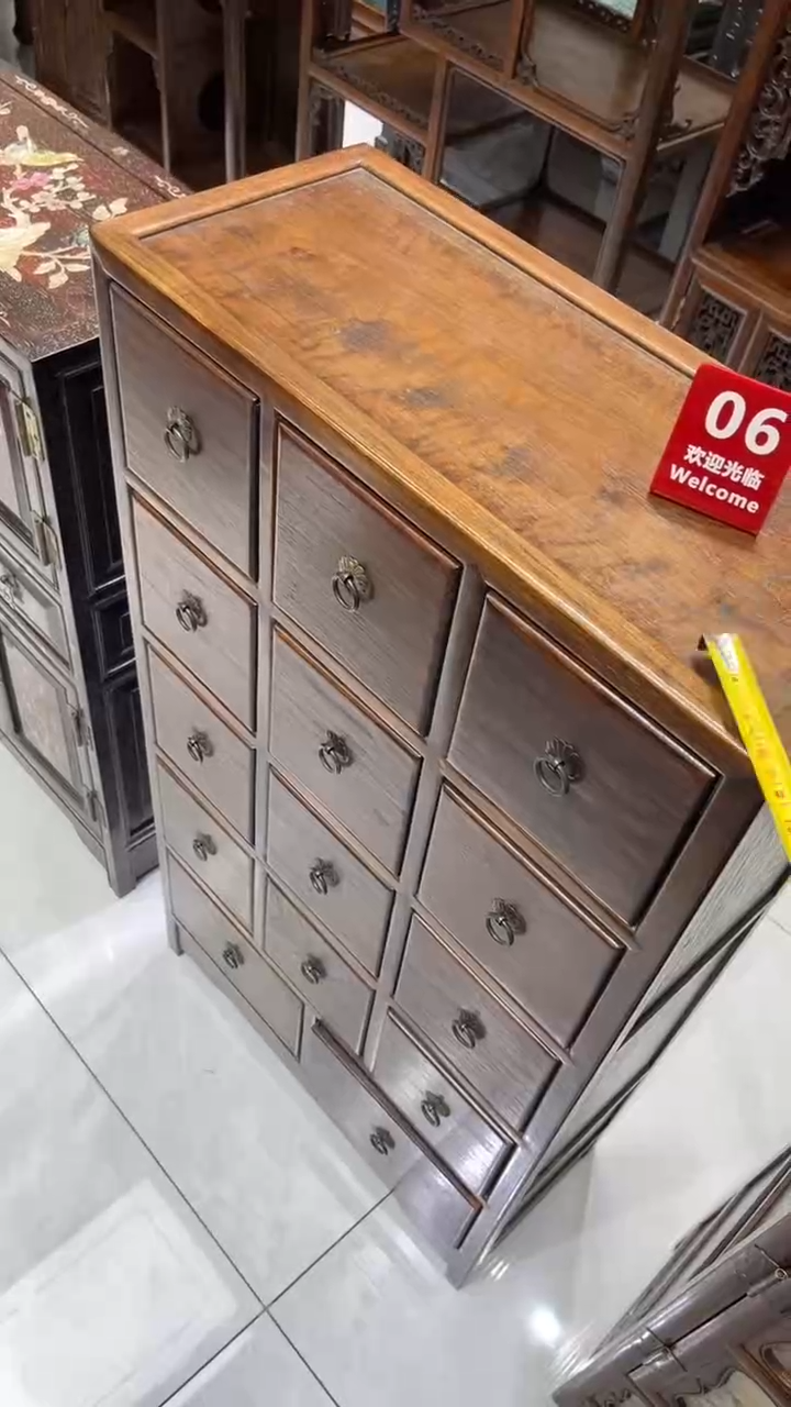 【闪购商品】木药材柜药材柜要财柜