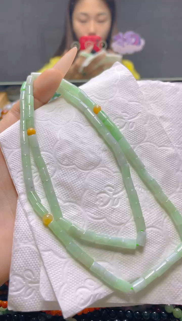 颈饰未镶嵌翡翠5MM