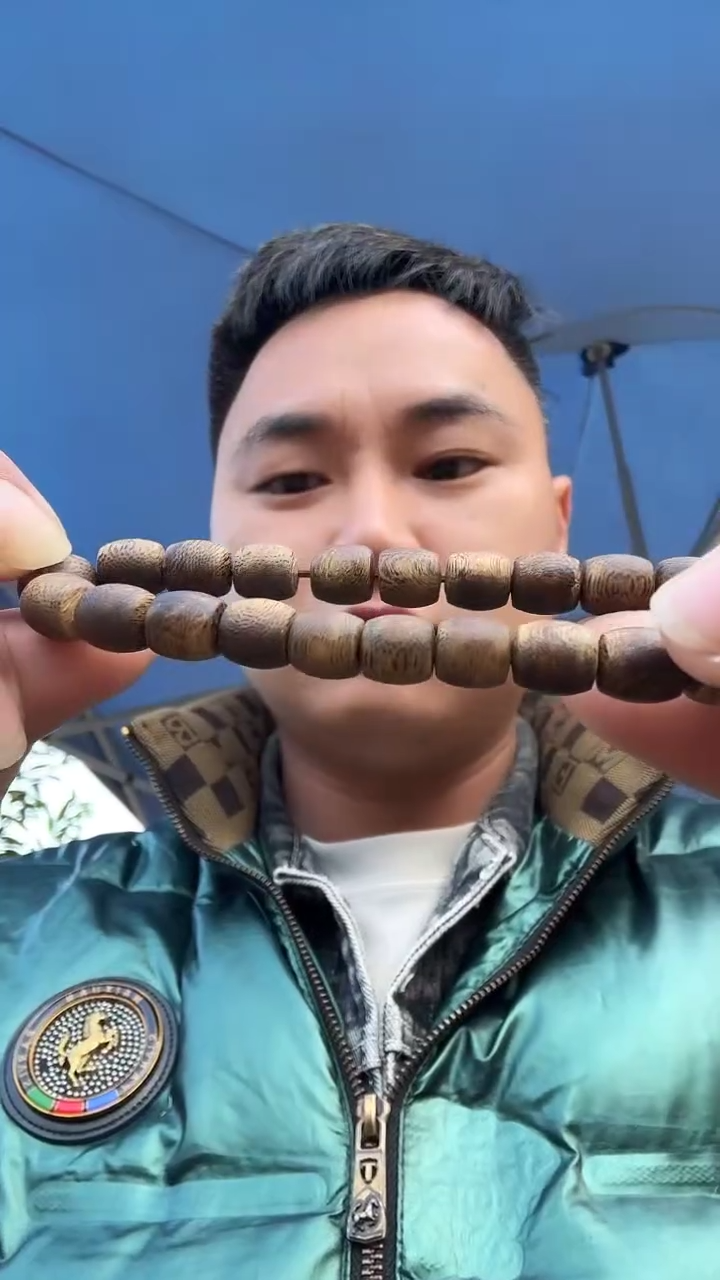 沉香沉香碎屑沉香鼓珠单圈卡9        9克