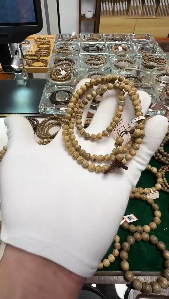 【闪购商品】沉香手串嘉里曼丹0.6m7克多圈多样性发一