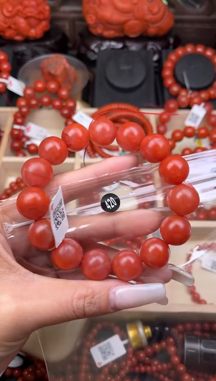【闪购商品】南红玛瑙珠宝奇石未镶嵌420-15+