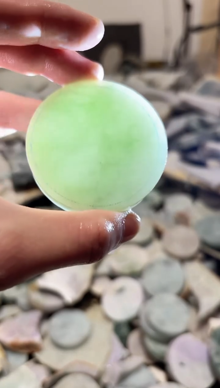 【闪购商品】翡翠颈饰未镶嵌A货吴玉276