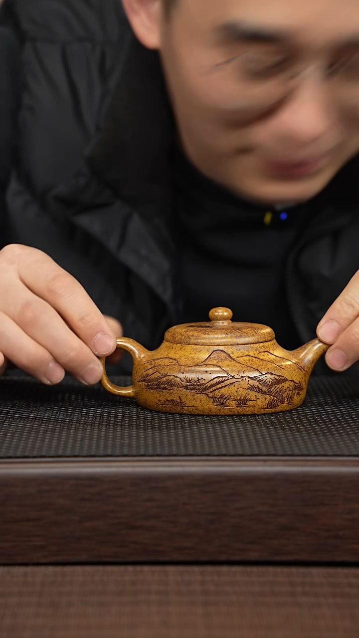 【闪购商品】紫砂茶壶源头精品手工作品4052