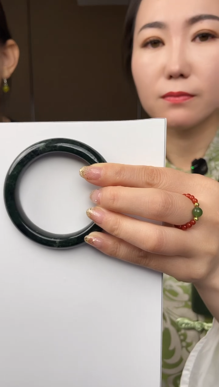 合金岫玉手镯岫玉501