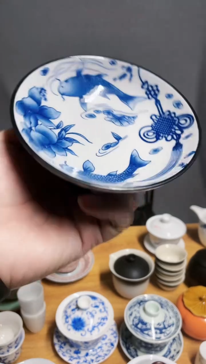 【闪购商品】【瓷心匠物】直播间福利鱼盘