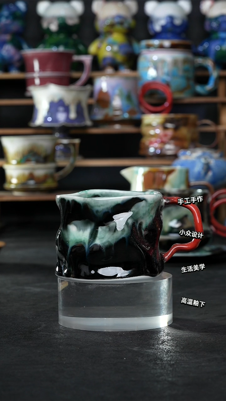 设计师款景德镇森涩手创陶瓷（食品级）554