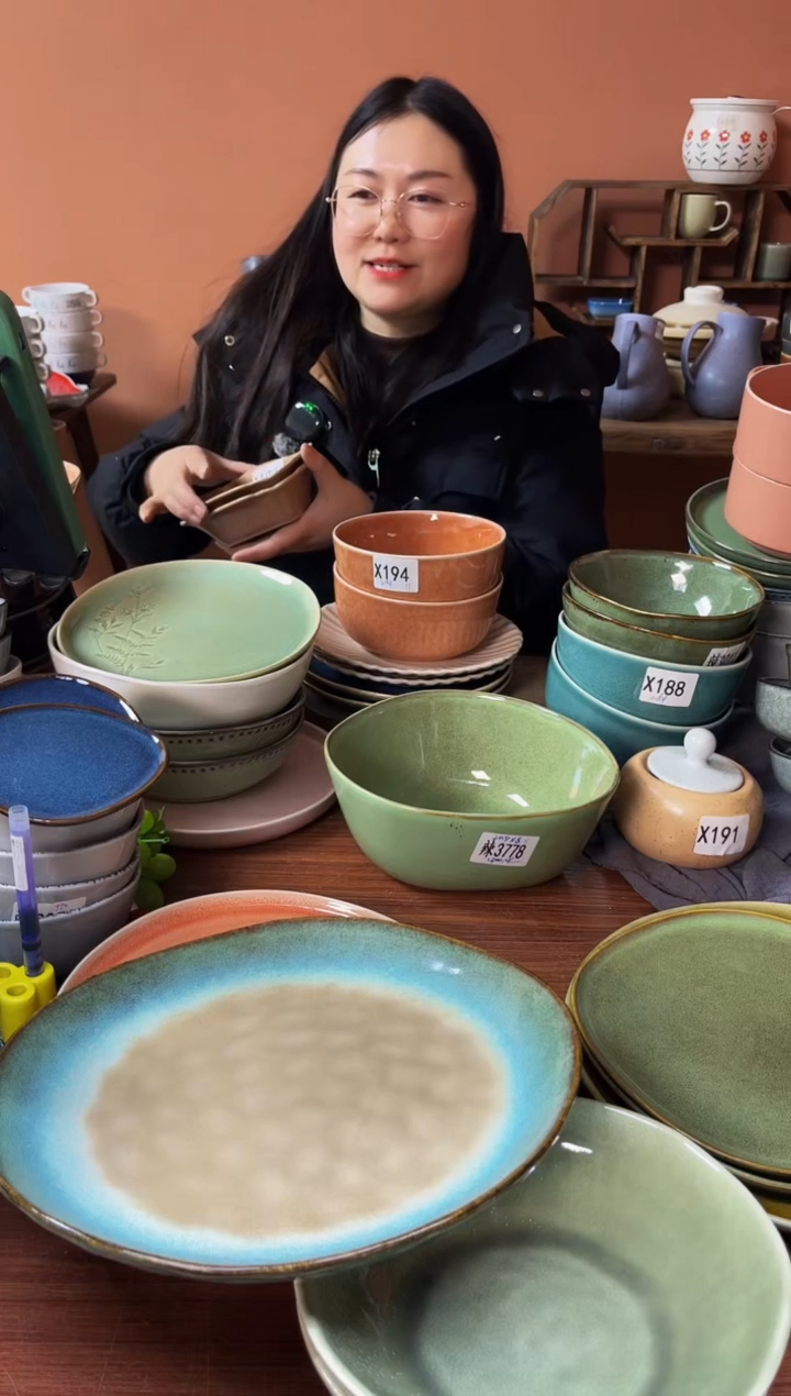 【闪购商品】碗X194  陶瓷碗两件套3333