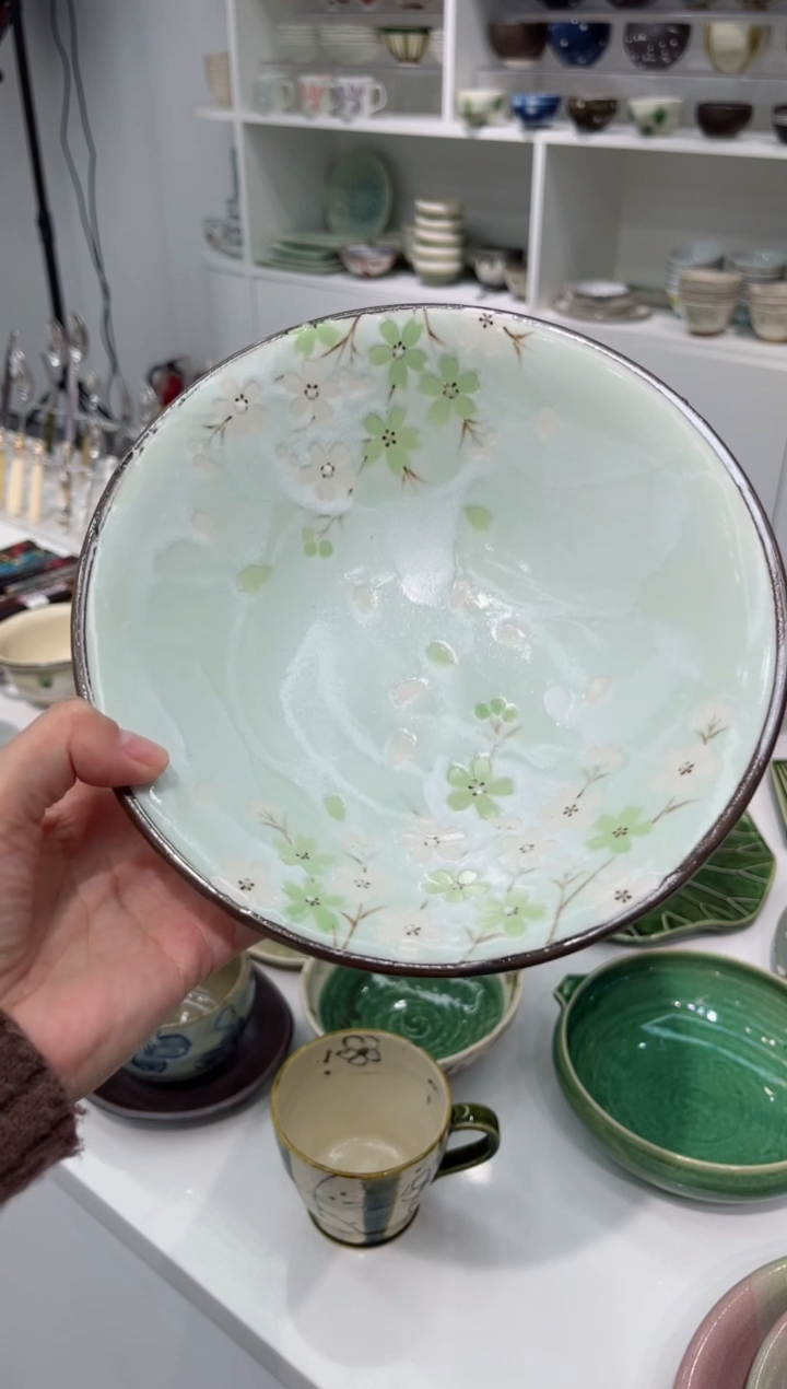 【闪购商品】瓷片福利秋樱拉面碗