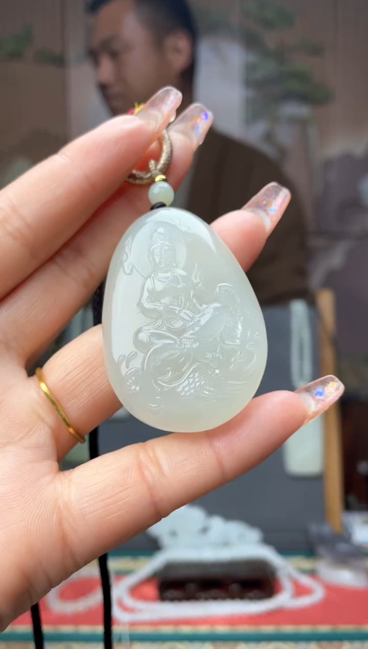 【闪购商品】和田玉未镶嵌颈饰拍一发一