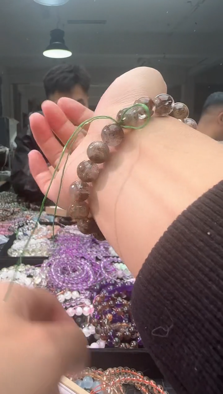 【闪购商品】水晶手串银S925镶嵌525幽灵