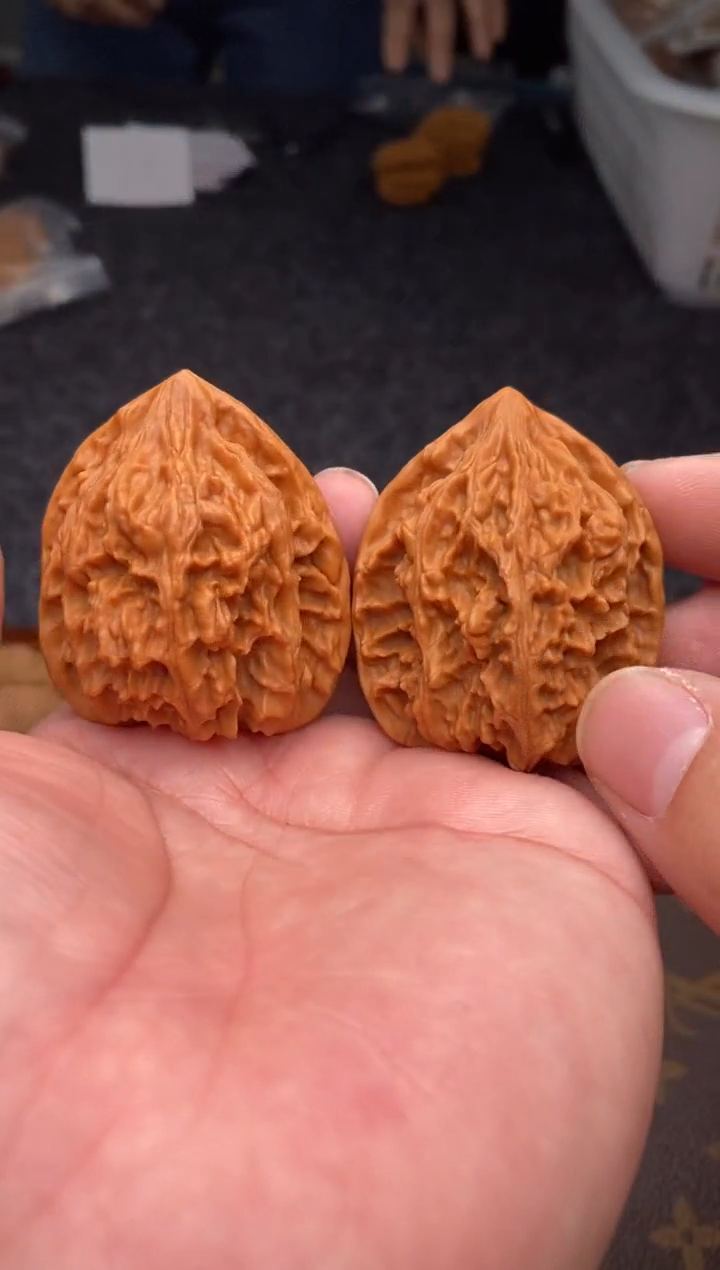 把件文玩核桃B33号43尺鸡心