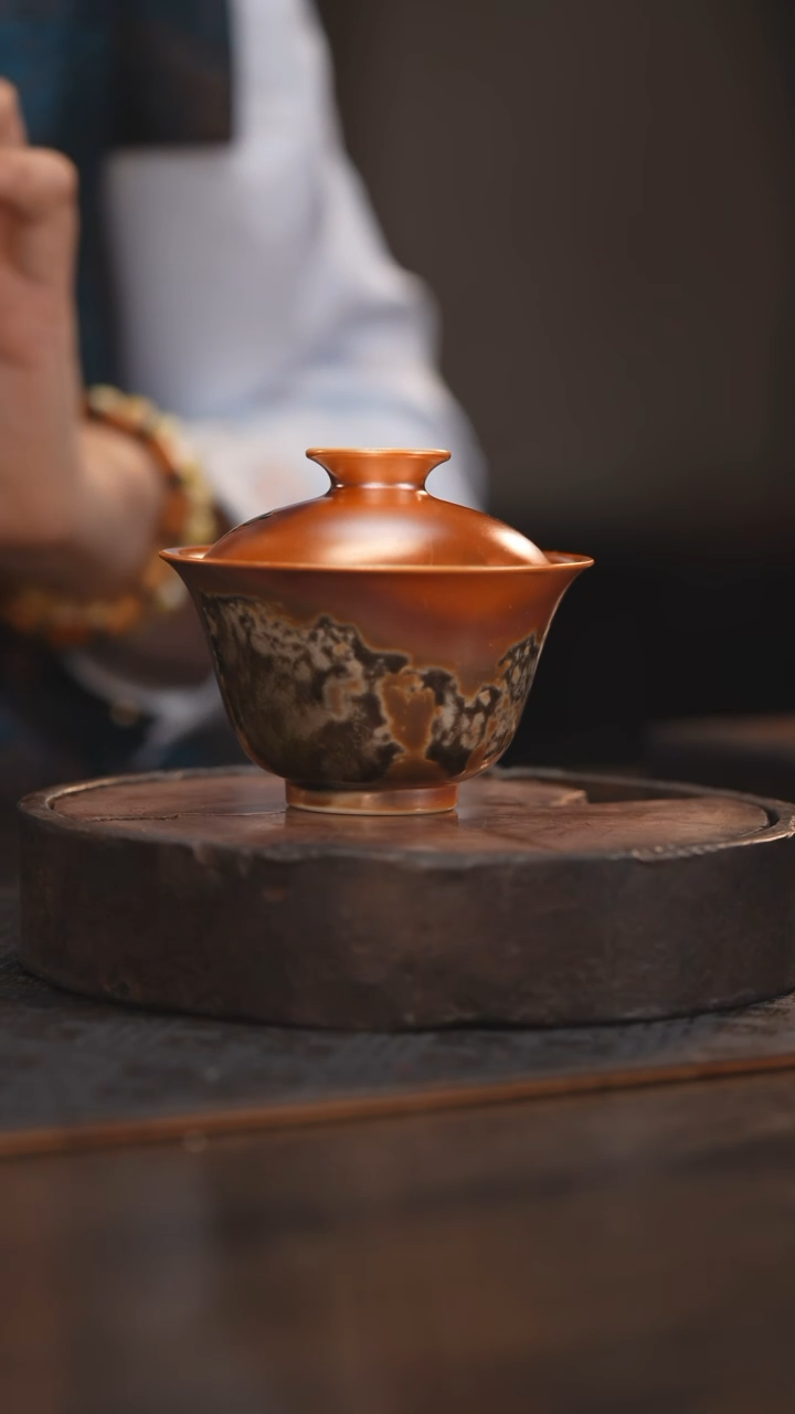 【闪购商品】杯39柴烧柴房陶瓷｜盖碗一物一拍