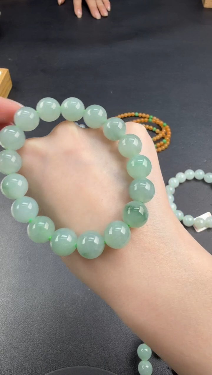 未镶嵌手串翡翠翡翠饰品-114