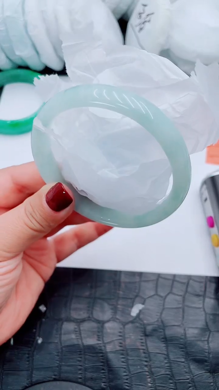 【闪购商品】石英质玉手镯未镶嵌S21-62/63