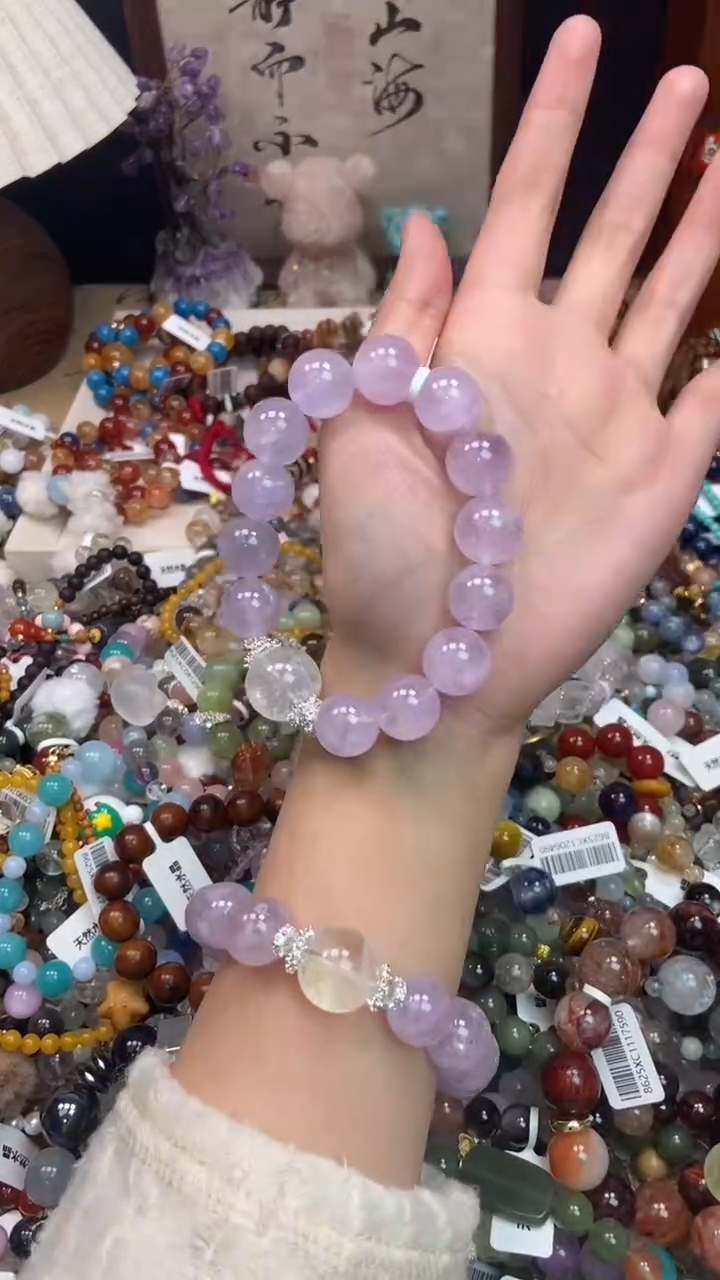 未镶嵌手链紫晶302