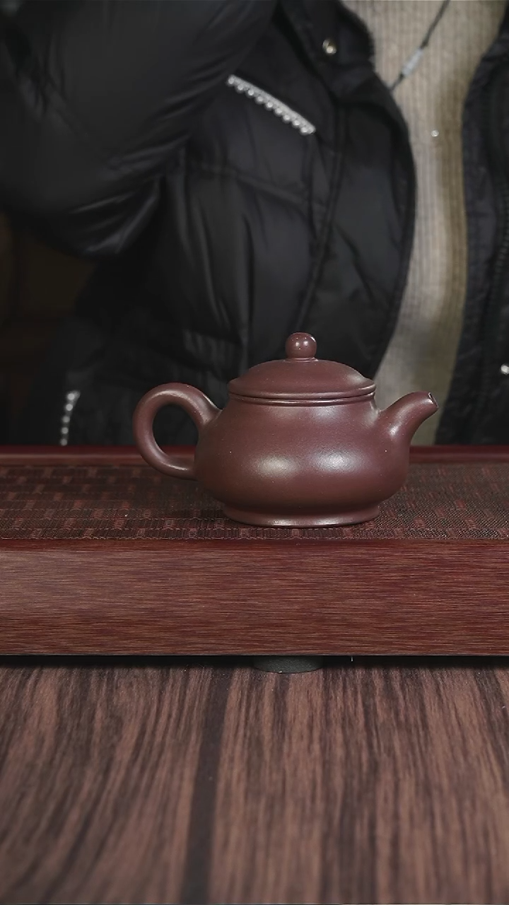 【闪购商品】紫砂茶壶紫泥 潘壶