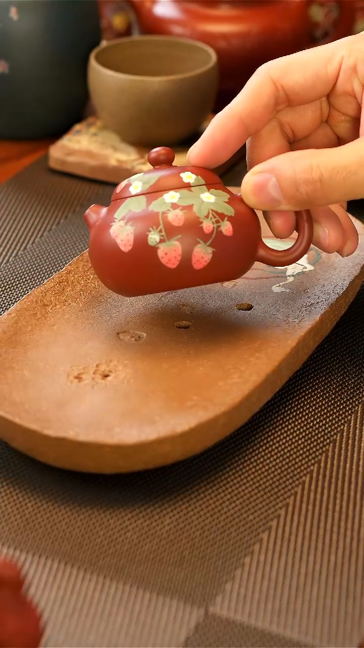 【闪购商品】紫砂茶壶朱泥  文旦