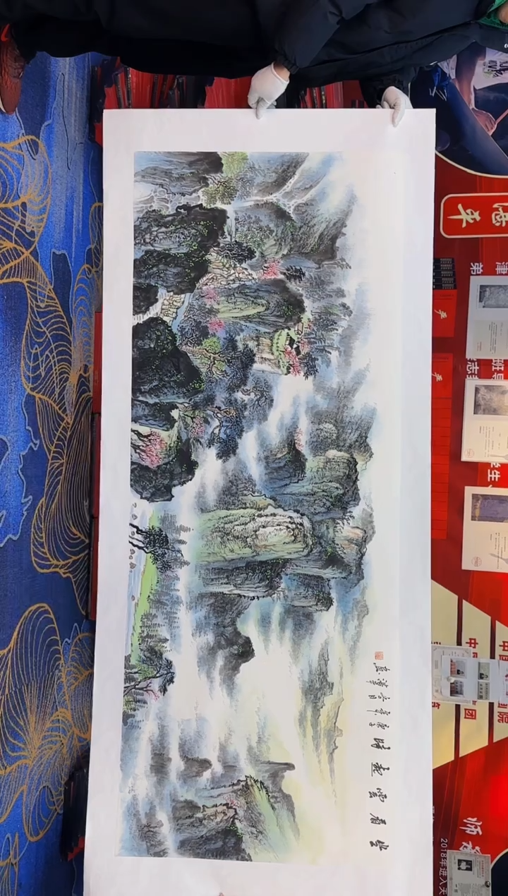 【闪购商品】国画手绘国画山水花鸟作品