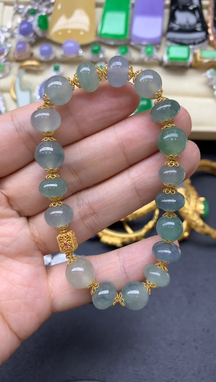 【闪购商品】翡翠手链未镶嵌671-中国好珍宝