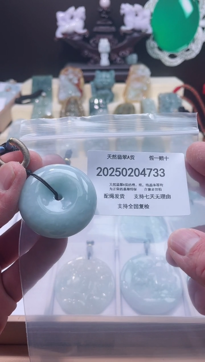 【闪购商品】翡翠颈饰未镶嵌闪购商品8号店200250020028