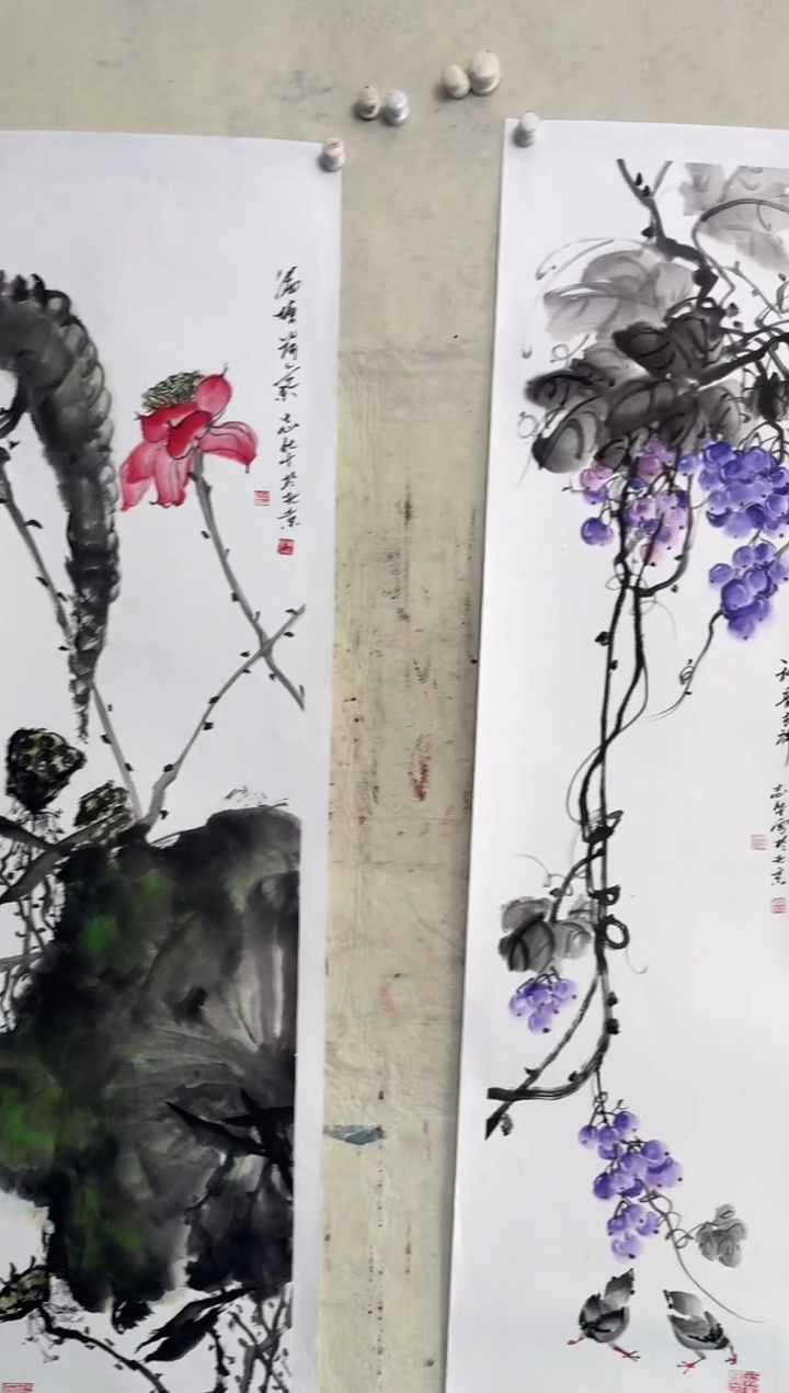【闪购商品】国画张志华老师4平尺花鸟画作 3