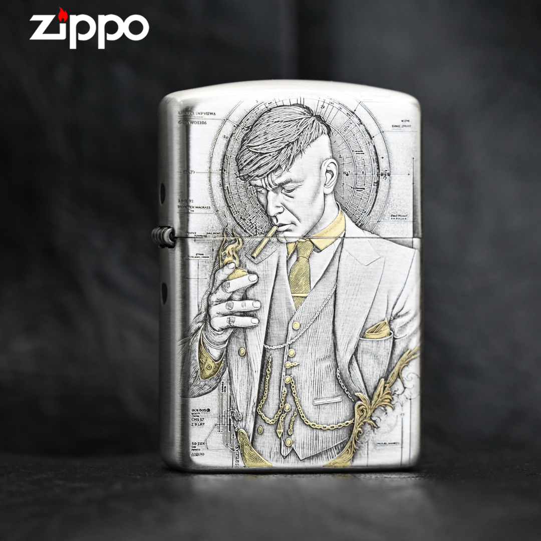 ZIPPO打火机 浴血黑bang 168盔甲煤油打火机 DYJ1