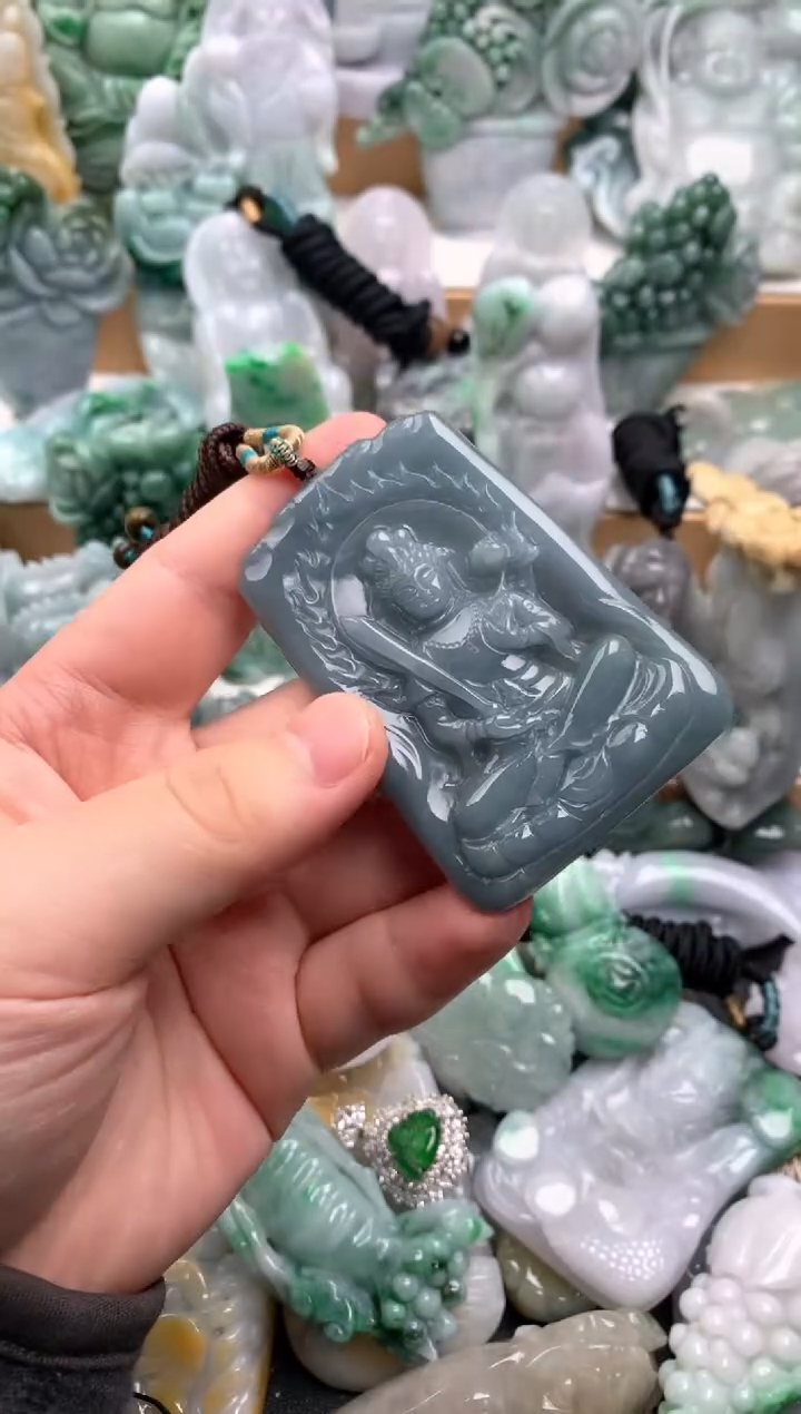 吊坠(不含链)未镶嵌翡翠1