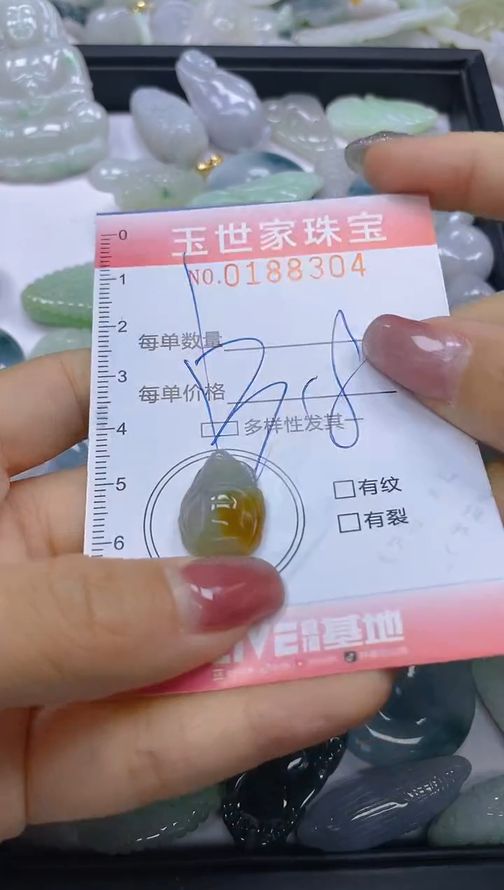 【闪购商品】翡翠颈饰未镶嵌闪购0188304