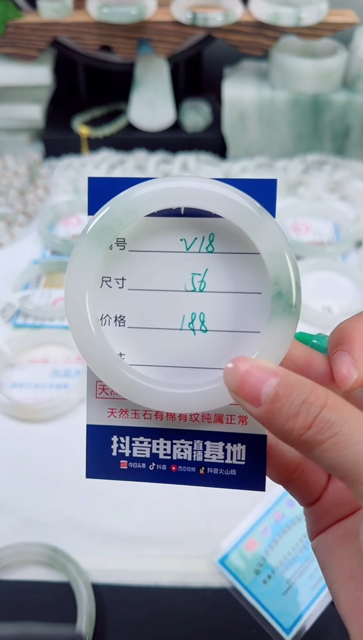 未镶嵌首饰石英质玉（天山翠）18