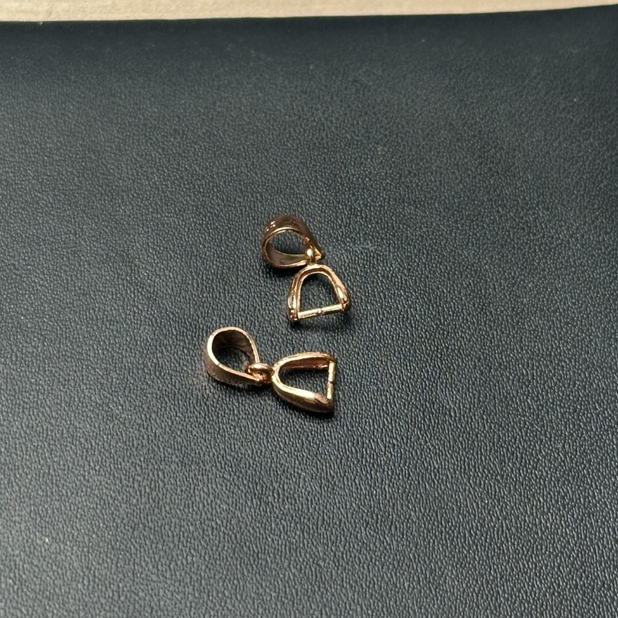 925银银制品 银扣头 一个 大号