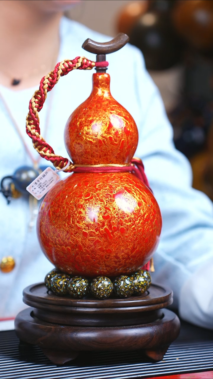 【闪购商品】JL137迎元宵臻选大漆酒葫芦